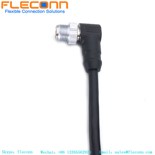 UL Certification M12 8 Pin X-coded Male Connector Cable