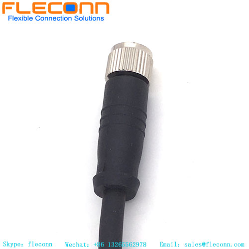 M8 B-Coded 4 Pin Male To Female Plug Cable M8 B-Coded 4 Pin Male To Female Plug Cable