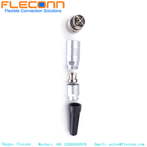 M12 X-Coded Metal Assembled Plug M12 X-Coded Metal Assembled Plug