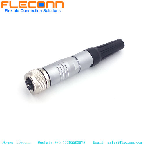 M12 Female Metal Assembled Connector M12 Female Metal Assembled Connector
