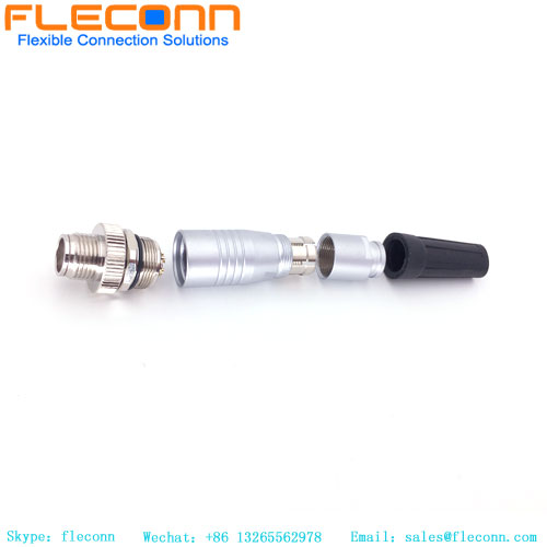 M12 8 Pole Metal Assembled Connector M12 8 Pole Metal Assembled Connector