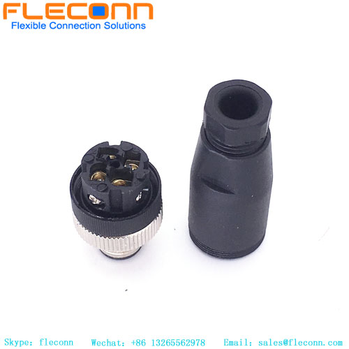 M12 4 Position Male Connector M12 4 Position Male Connector