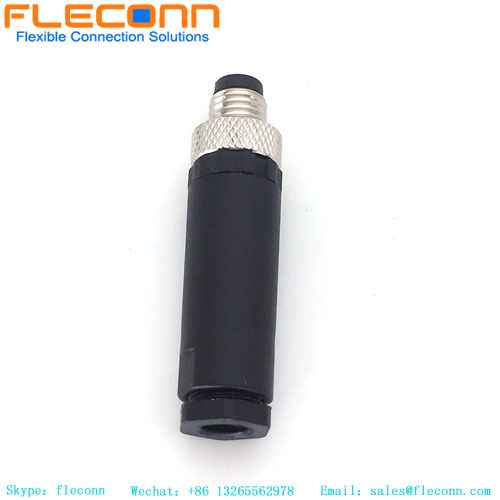 M8 3 Pin Male Assembled Connector M8 3 Pin Male Assembled Connector