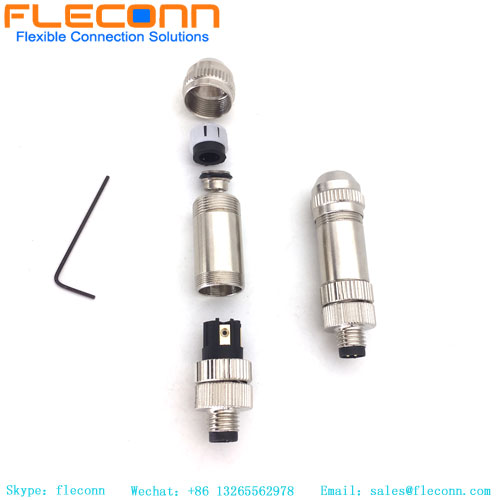 M8 Male Connector 4 Pin M8 Male Connector 4 Pin