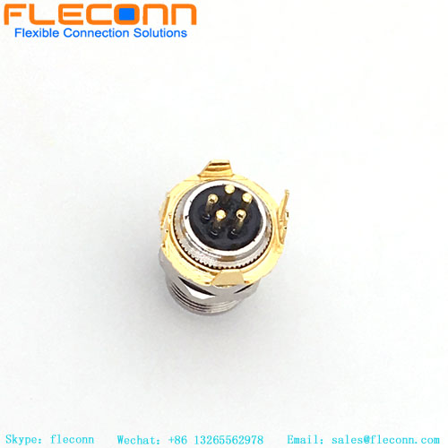 m8 B Coded 3 Pin Field-Attachable Connector Straight Plug