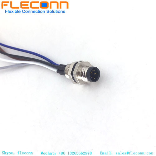 M8 5 Pin Panel Mount Cable M8 5 Pin Panel Mount Cable