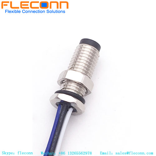 M8 5 Pin Front Lock Welded Panel Cable M8 5 Pin Front Lock Welded Panel Cable