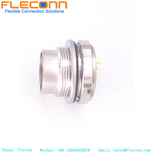 M16 4 Pin Panel Male Mount Connector