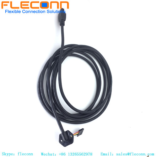 Molex Microfit 3.0 Cable, 2451320410 4 Pin Overmolded Wire to Board Connector Cable Wire Harness Molex Microfit 3.0 Cable, 2451320410 4 Pin Overmolded Wire to Board Connector Cable Wire Harness