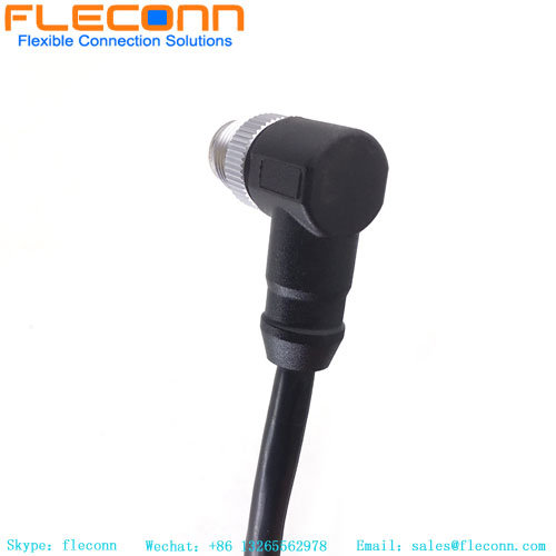M12 X-coded Male To Male Connector Cable