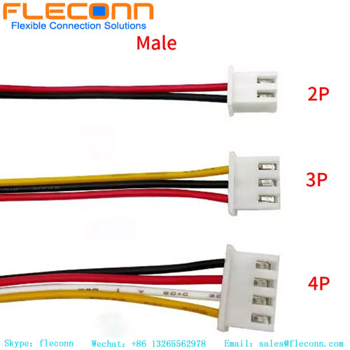 Jst Xh Series Xhp-4 2.5mm Pitch 2 3 4 5 6 7 8 Pin Connector Wire Harness
