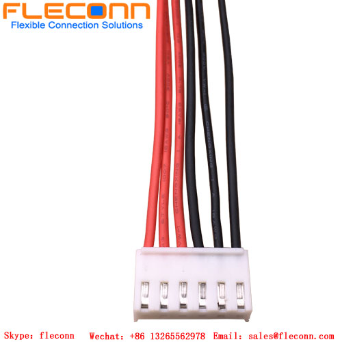 3.96mm Pitch Jst Vhr-6n Vhr 6 Pin Connector Wiring Harness