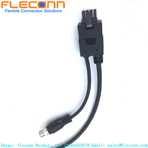 Molex 3.5mm pitch 8pin Female wire harness cable to RJ45
