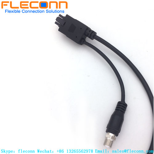 Molex 3.5mm pitch 8pin Female wire harness cable to RJ45