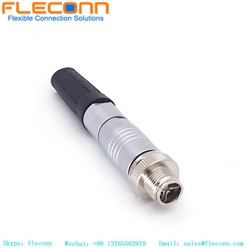 M12 8 Pin X-Coding Male Socket