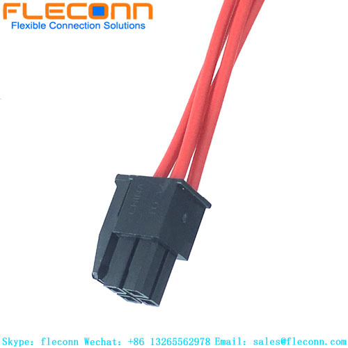 TE 3.0mm Pitch 4 Pin Connector Wire Harness Cable 794617-4