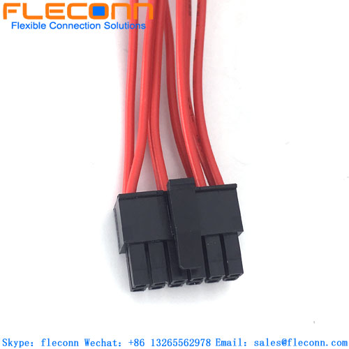 M12-X 8 Pin Female Panel Mount Connector