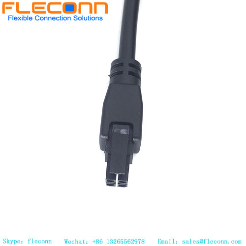 Molex Micro fit 3.0 Cable, 2451320420 4Pin 3.0mm Pitch Wire to Board Connector Overmolded Cable Wire Harness
