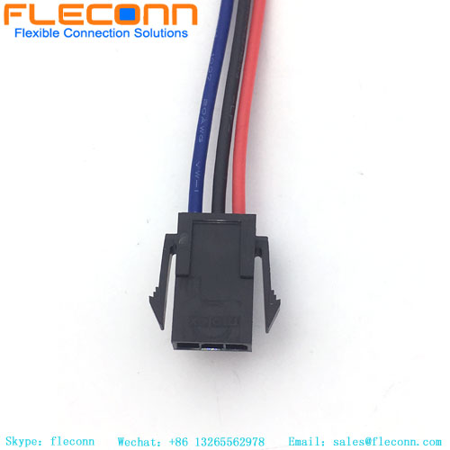 Molex 3.0 Pitch Connector Male 3Pin Wire To Board Cable Assembly