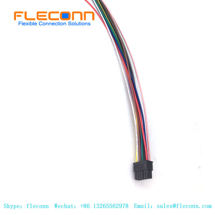 Micro Fit 3.0 Molex 43025 12Pin 3.0 Pitch Female Cable Wire Harness