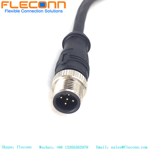 M12 5 Pin Male Cable,M12 Round Waterproof Sensor Cable M12 5 Pin Male Cable,M12 Round Waterproof Sensor Cable