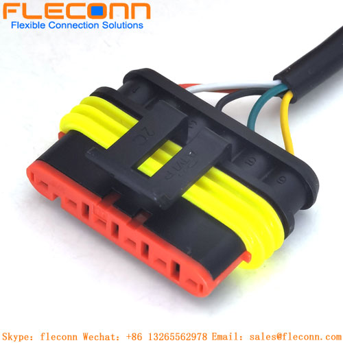 Auto connector Car Auto Waterproof female Connector 6pin Amp Connector Auto connector Car Auto Waterproof female Connector 6pin Amp Connector