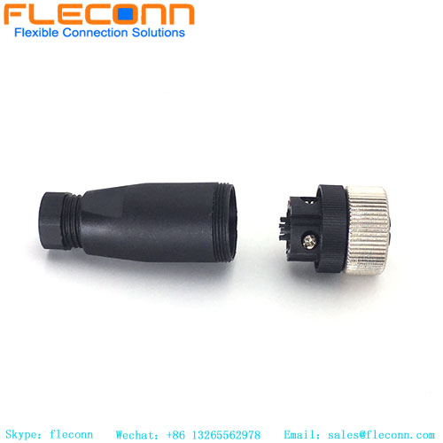 M12 4 Pin Female Connector
