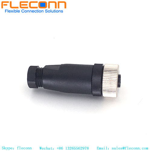 M12 4 Pin Female Connector