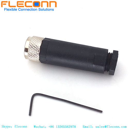 M8 4 Pin A-Coded Connector