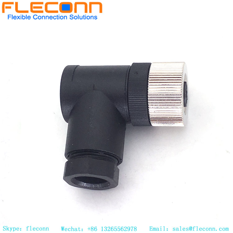 Right Angle M12 Connector