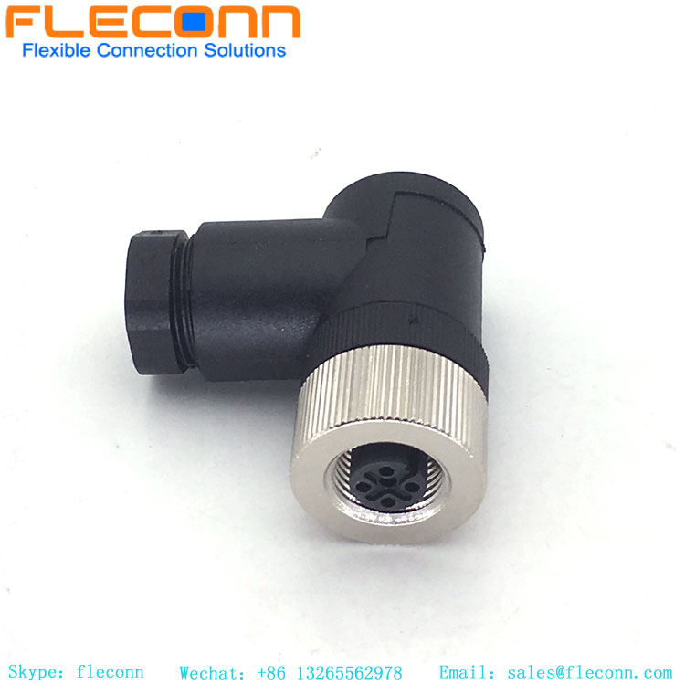 90 Degree M12 Connector