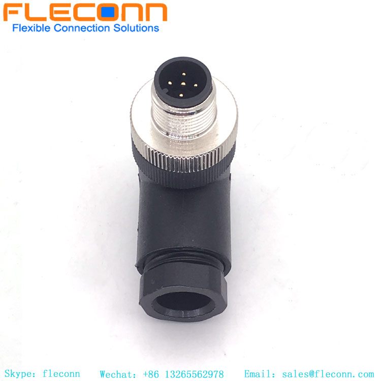 M12 5 Pin 90 Degree Connector M12 5 Pin 90 Degree Connector