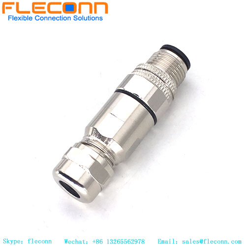 M12 17 Pin Circular Metal Shield Connector
