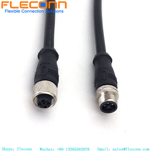 M12 4 Pin S-coded Cable