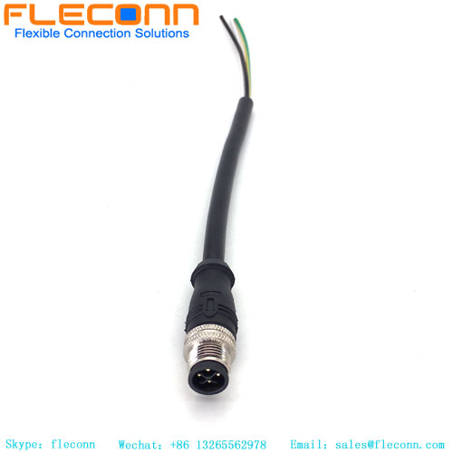 M12 S-coded Power Cable M12 S-coded Power Cable