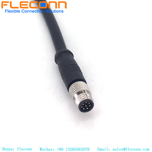 M8 8 Pin Male Cable