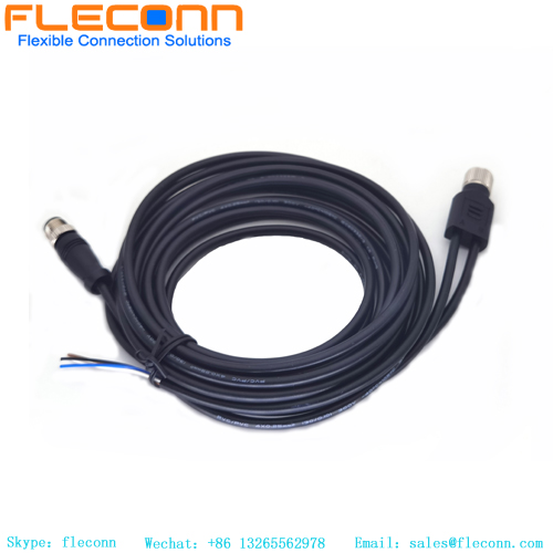M12 8 Pin Y-Type Waterproof Cable M12 8 Pin Y-Type Waterproof Cable