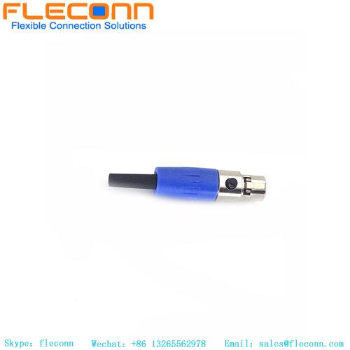 Small XLR Audio Microphone Connector Small XLR Audio Microphone Connector