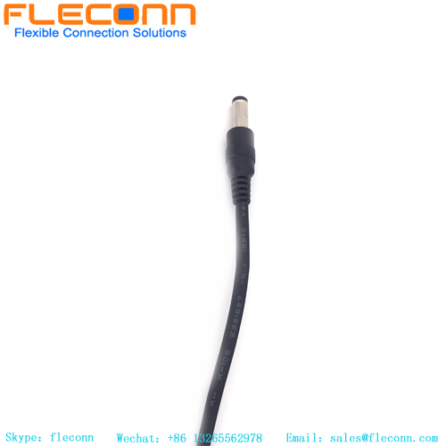 Custom DC Cable 5521 DC Power Cords Male Power Extension Cables Custom DC Cable 5521 DC Power Cords Male Power Extension Cables