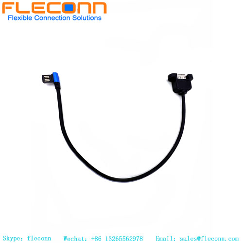 Female Connector With Ear Screw Hole Female To Double-sided USB Plug