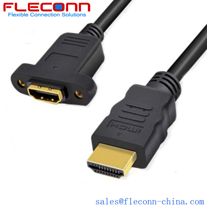 HDMI Male To Female (with ears) HDMI Male To Female (with ears)