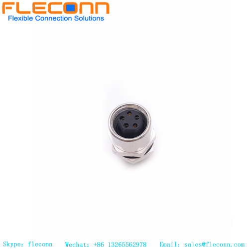 M8 5 Pin Panel Mount Connector M8 5 Pin Panel Mount Connector