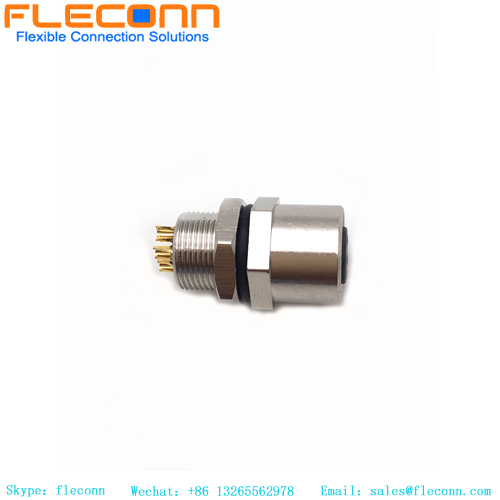 M8 5 Pole B-Coded Rear Mount Connector M8 5 Pole B-Coded Rear Mount Connector