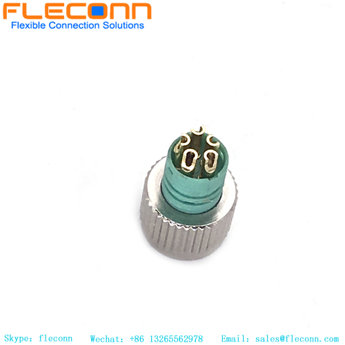 M8 5 Pin B-coding Female Solder Type Field Connector