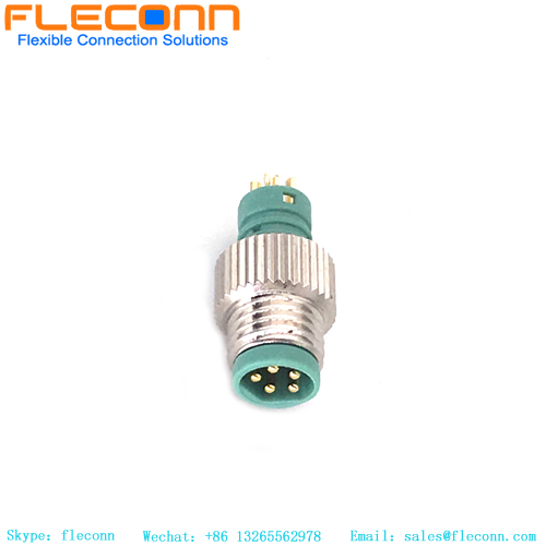 M8 5 Pin Solder Wire Molded Connector M8 5 Pin Solder Wire Molded Connector