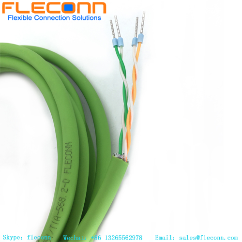 M12 B-coding Male Connector Cable M12 B-coding Male Connector Cable