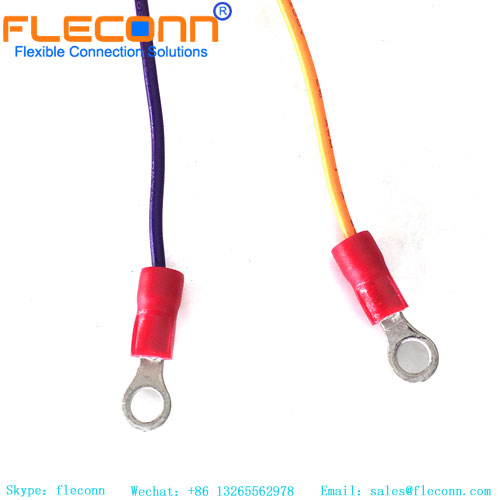 Ring Terminals PVC Insulated Crimp Ring Terminals Wire