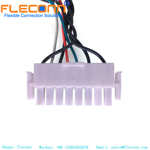 TE MATE-N-LOK 640582-1 6.35mm Pitch, 8 Pin Wire To Board Connector Cable