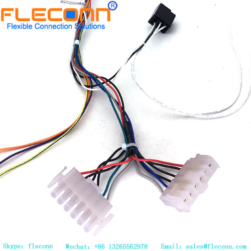 Custom TE 6 Pin Wire-to-Panel 926307-1 Connector Wire Harness Custom TE 6 Pin Wire-to-Panel 926307-1 Connector Wire Harness