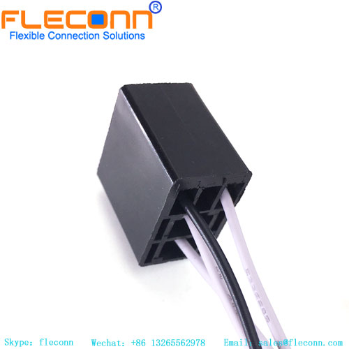 TE Automotive Relay Socket 1-1904145-6 5 Pin Connector Wire Harness